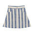 Urbani Blue Woven Striped Skirt
